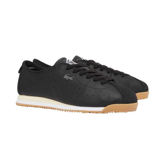 Lacoste Mens Club Leather Low Sneakers / Black